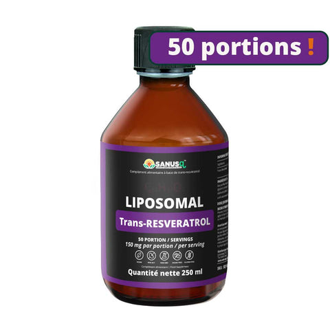 Le resvératrol liposomal - 250ml | SANUSq Health