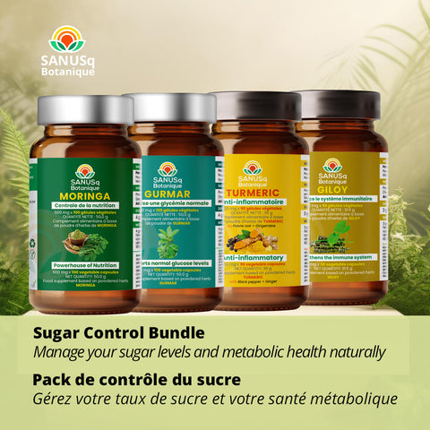 Pack de contrôle du sucre | SANUSq Health