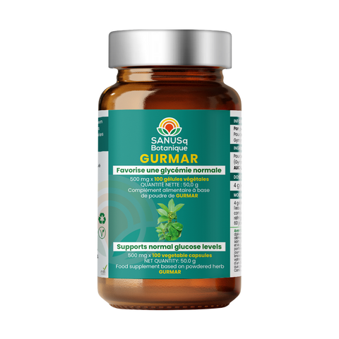 Feuille de Gurmar (Gymnema Sylvestre) gélules - 500 mg | SANUSq Health
