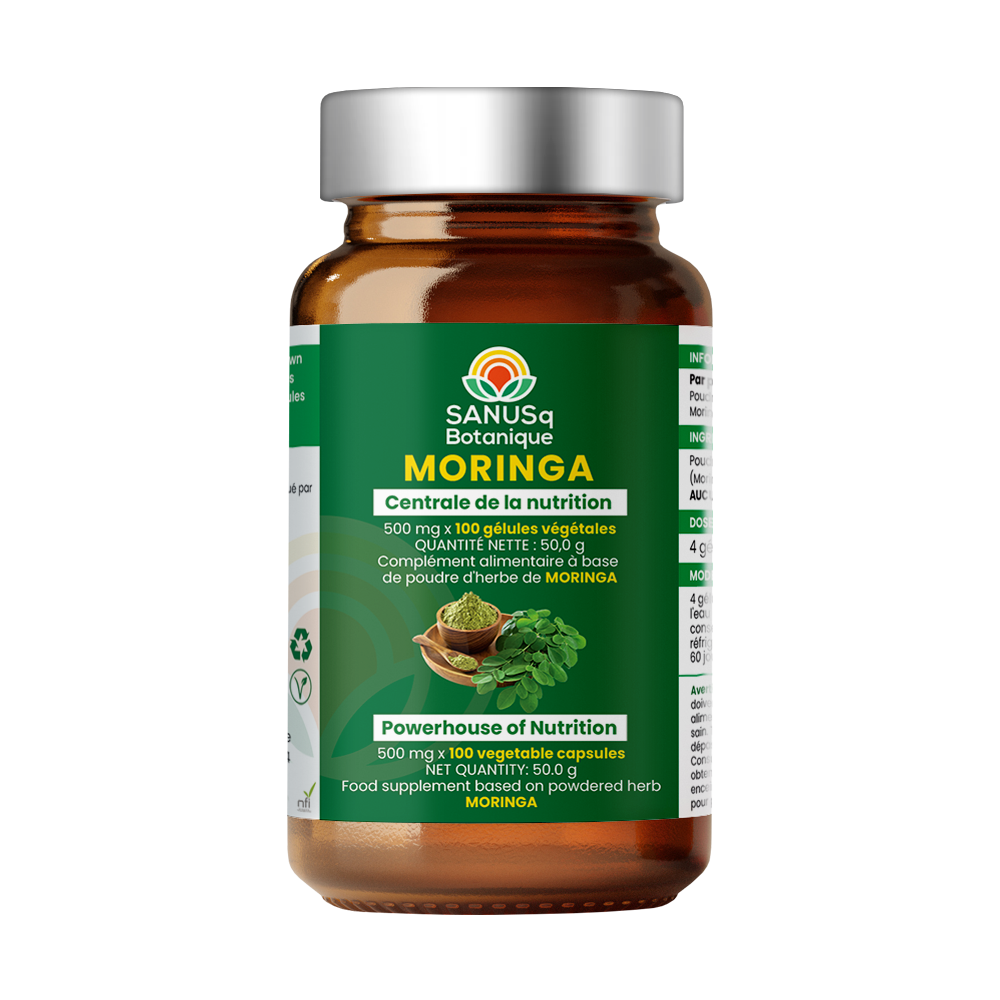 Moringa Oleifera leaf (vegetable) capsules