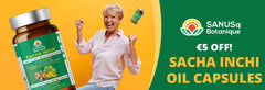 Capsules d’huile de sacha inchi - 500 mg | SANUSq Health