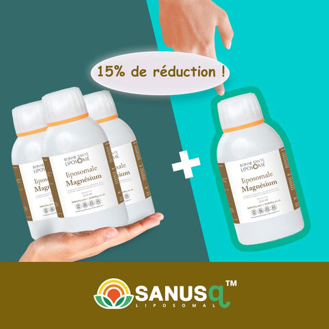 Pack de Magnésium liposomal | SANUSq Health