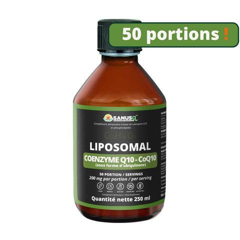 CoQ-10 liposomique - 250ml | SANUSq Health