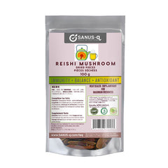 Reishi - Ganoderma lucidum - Tranches de Lingzhi séché | SANUSq Health