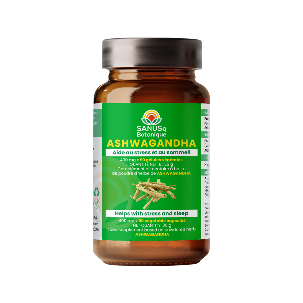 Organic Ashwagandha supplement