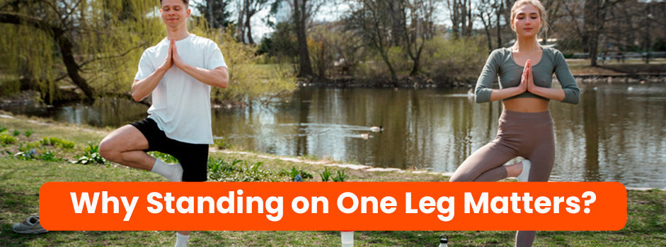 Standing on one leg as a balance test — predicts brain health, fall risk, mobility and physical longevit