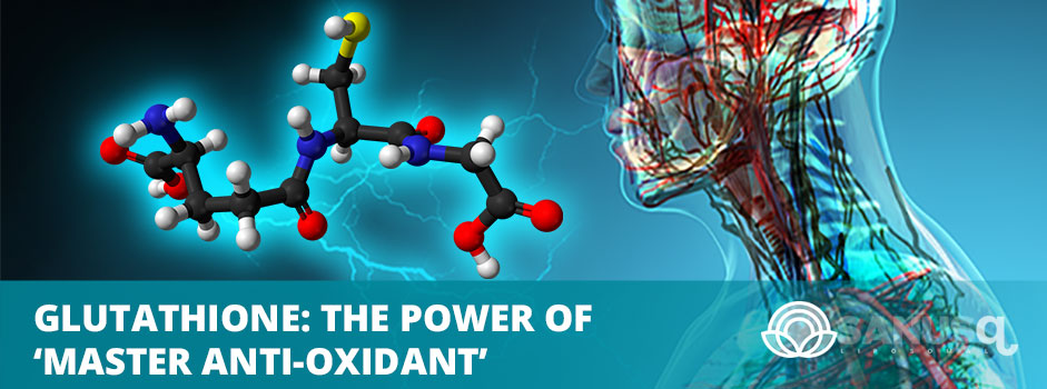 SANUSq Health glutathione the power of master antioxidant – molecular structure and human body
