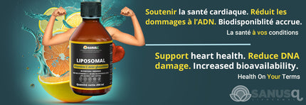 Liposomal Vitamin C with Glutathione by SANUSq Health