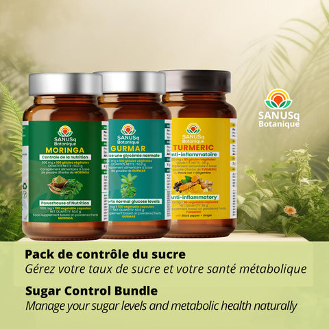 Pack de contrôle du sucre | SANUSq Health