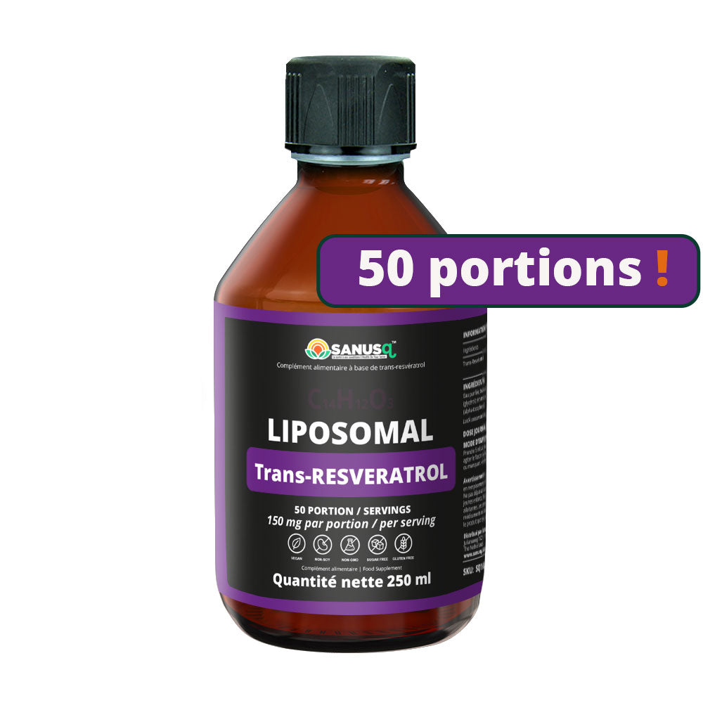 Resvératrol liposomique