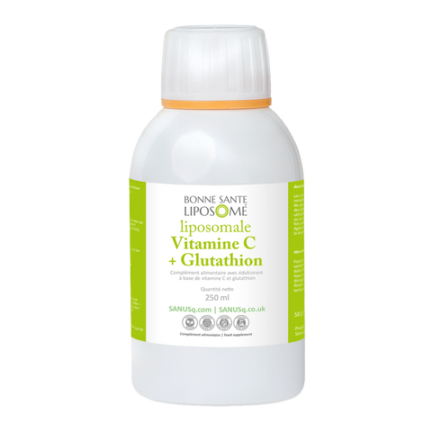 Liposome Vitamine C avec Glutathion - 250ml | Bonne Santé Liposome