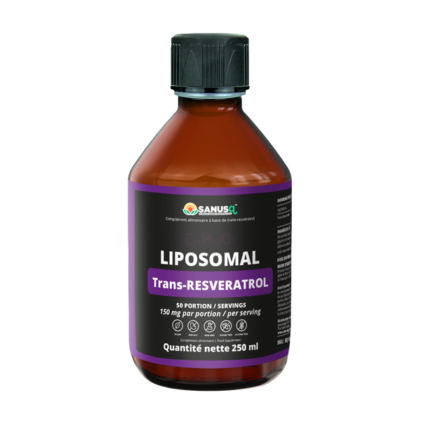 Le resvératrol liposomal - 250ml | SANUSq Health
